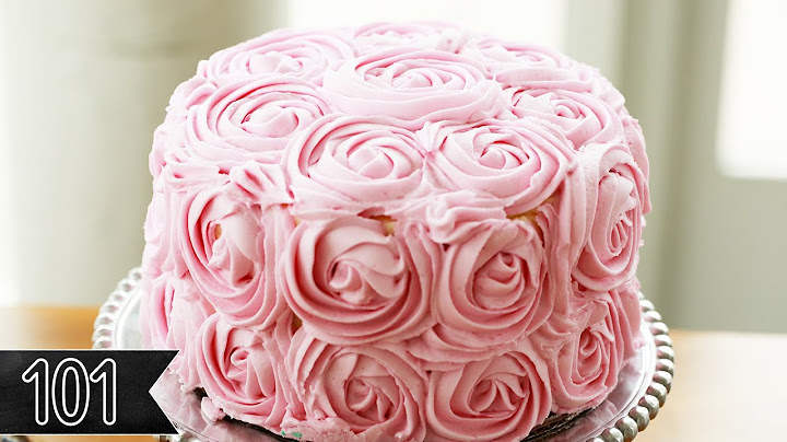 Πέντε όμορφοι τρόποι για να διακοσμήσετε το κέικ